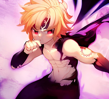 Blonde, Meliodas, the seven deadly sins HD wallpaper