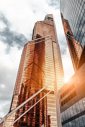 Cities, Sun, Architecture, Building, Skyscrapers, Facade, Sunlight HD phone wallpaper