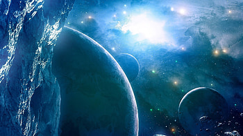 Fantasy, Planets, Universe HD wallpaper