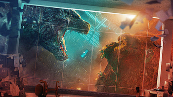 Godzilla Vs Kong Movie Poster , godzilla-vs-kong, king-kong, movies, 2021-movies HD wallpaper