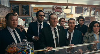 The Irishman, Engaging movie visuals, Crime drama poster, Martin Scorsese HD wallpaper