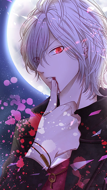 Diabolik Lovers, Chinese, Cartoon, Vampire HD phone wallpaper