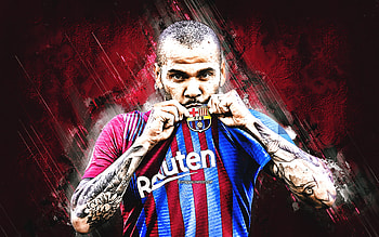 Dani Alves, daniel alves, barca, barcelona, football HD wallpaper