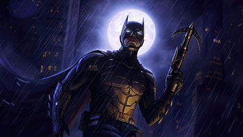 Batman Showcasing The Might, batman, superheroes, artwork, digital-art, artstation HD wallpaper
