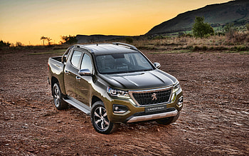 2022, Peugeot Landtrek, , front view, exterior, new brown Landtrek, South Africa version, French cars, Peugeot HD wallpaper