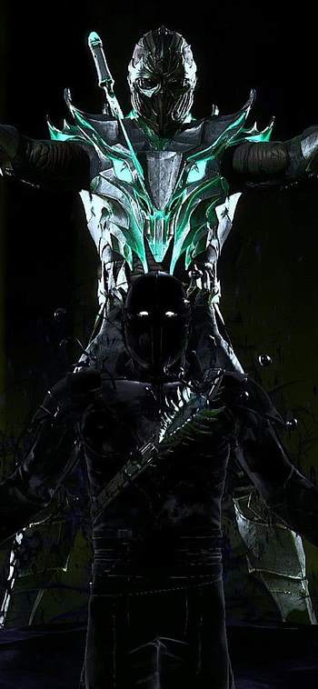 Noob Saibot, action_figure, art, noobsaibot, mortalkombat, mk11 HD phone wallpaper