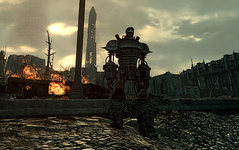 Liberty Prime, Fallout 3, Companion mod, Revamped edition HD wallpaper