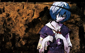 Rei Ayanami by strudenfreund on DeviantArt HD wallpaper