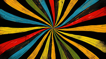 Colorful Abstract Burst, colors, colorful, Abstract HD wallpaper