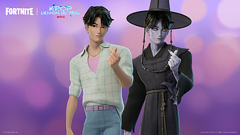 Saja Boys: Fortnite K-Pop Demon Hunters, Video Game, Fortnite, KPop Demon Hunters, Saja Boys HD wallpaper