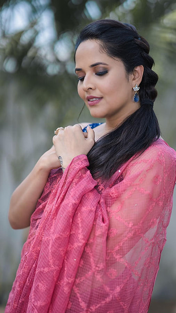 Anusuya Bharadwaj, telugu actress, anchor HD phone wallpaper