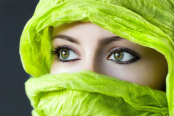 Eyes, Green, Wiman HD wallpaper
