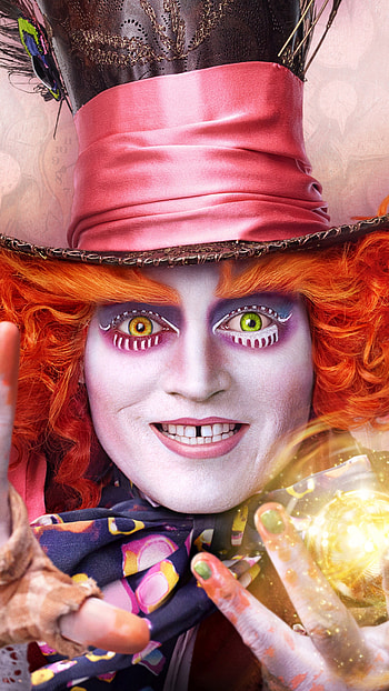 Alice Through the Looking Glass, Johnny Depp HD phone wallpaper