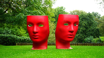Miscellanea, Miscellaneous, Mask, Sculpture, Creation, Creative HD wallpaper