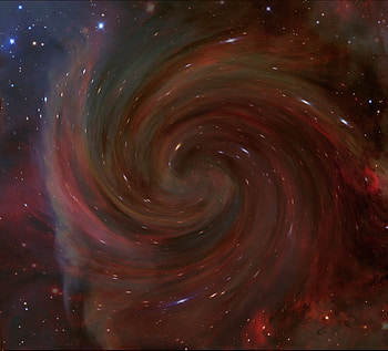 Abstract, Fractal, Rotation, Funnel HD wallpaper