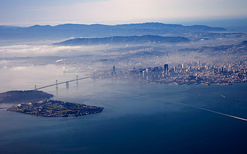 Oakland travels, Water cityscapes, Bridge wonders, San Francisco skyline HD wallpaper