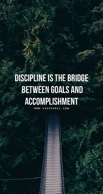this, Discipline Motivational HD phone wallpaper