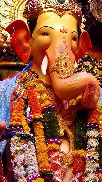 Ganpati Bappa Morya, Lalbaugcha Raja HD phone wallpaper