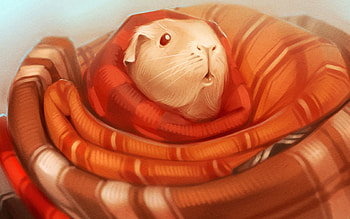 Art, Guinea Pig, Plaid HD wallpaper