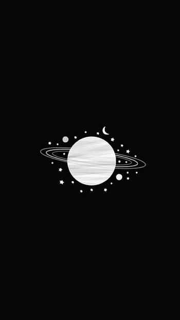 Black Aesthetic, BDrawiing, drawing HD phone wallpaper