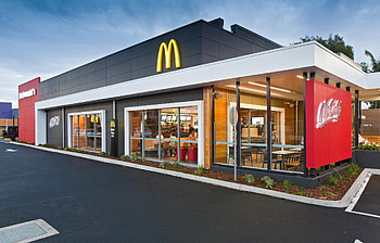 McDonalds restaurant design, Architectural innovation, Unique aesthetic, Customer experience HD wallpaper