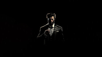 Embodied Wolverine, wolverine, superheroes, dark, artwork, digital-art HD wallpaper