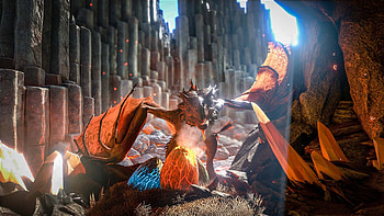 ARK: Survival Evolved, Immersive gameplay, Survival mechanics, Uncharted territories HD wallpaper
