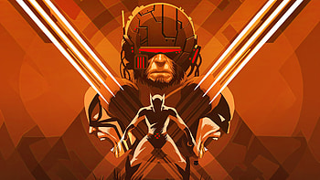 Wolverine Transcended, wolverine, superheroes, artwork, digital-art, minimalism HD wallpaper