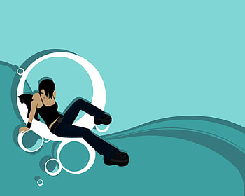 Girl on waves, girl, abstract, water HD wallpaper
