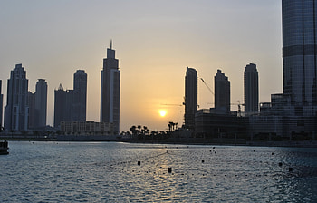 Landscape, Cities, Sunset HD wallpaper