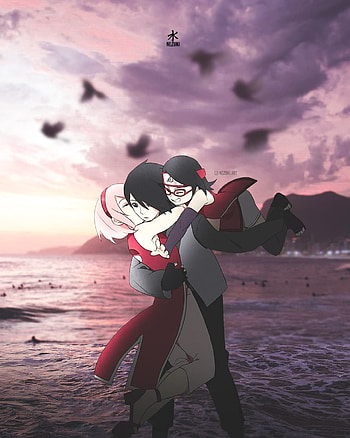 Uchiha Family, Next Generation, Sarada Uchiha, Shippuden, Sakura Uchiha, Naruto, Sakura Haruno, Sasusaku, Boruto, Sasuke Uchiha HD phone wallpaper