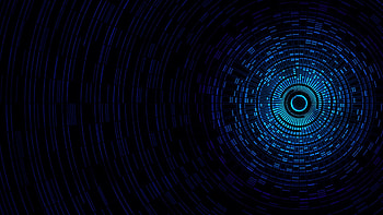 pics blue digital technology dark background HD wallpaper