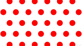 white polka dots red hexagon HD wallpaper