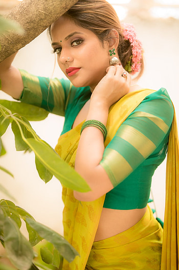 Aishwarya Dutta, eye, face HD phone wallpaper