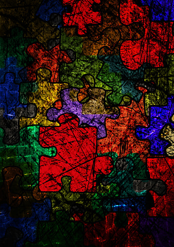 Texture, Textures, Grunge, Puzzle, Detail, Jigsaw HD phone wallpaper