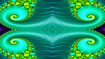 Trippy Psychedelic Fractal, trippy, psychedelic, aesthetic, green, Abstract, fractal, abstract green HD wallpaper