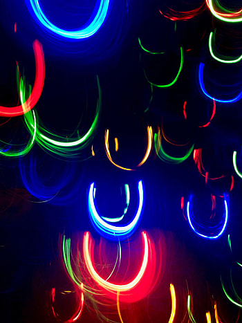 Dark, Miscellanea, Miscellaneous, Multicolored, Motley, Lines, Neon, Backlight, Illumination, Arc HD phone wallpaper