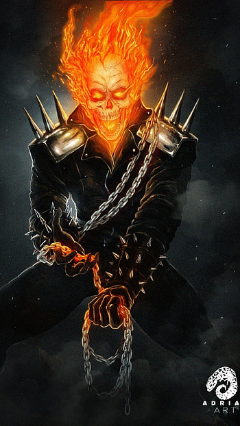 Ghost Rider, Ghost Rider Superhero HD phone wallpaper