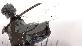 Gintama, backgrounds, High-quality , Anime aesthetic HD wallpaper