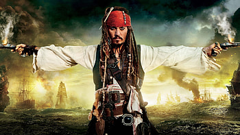 Jack Sparrow, Johnny Depp, , Background HD wallpaper