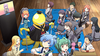 Assassination Classroom TV fanart, Anime artistry, Captivating visuals, Engaging storytelling HD wallpaper