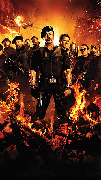 The Expendables 2 (2022) movie HD phone wallpaper