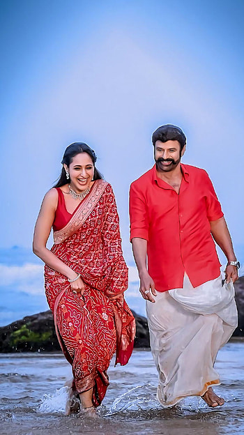 Akhanda, pragya jaiswal, balakrishna HD phone wallpaper