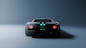Ford Gt Rear, ford-gt, cars HD wallpaper