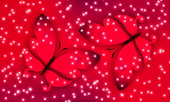 SPRING BUTTERFLIES, butterflies, abstract, light, nature, digital arts, spring HD wallpaper