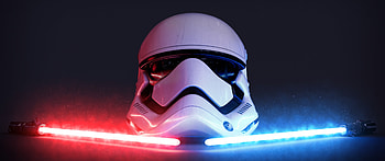 Stormtrooper , Glowing CGI, Graphics HD wallpaper