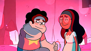 Steven Universe + Connie Maheswaran In the Bubble and background HD wallpaper