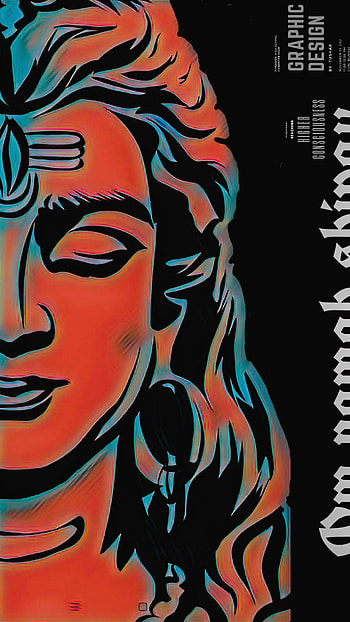 Shiva, shankar, design, shiv, shiva , Bholenath, graphics, mahadev, best HD phone wallpaper