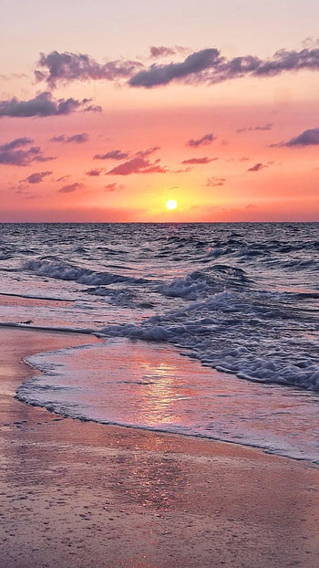 Atardecer, cielo, nube HD phone wallpaper