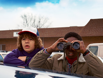 Dustin Henderson, Stranger, Things, Hat HD wallpaper